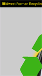 Mobile Screenshot of midwestformanrecycling.com